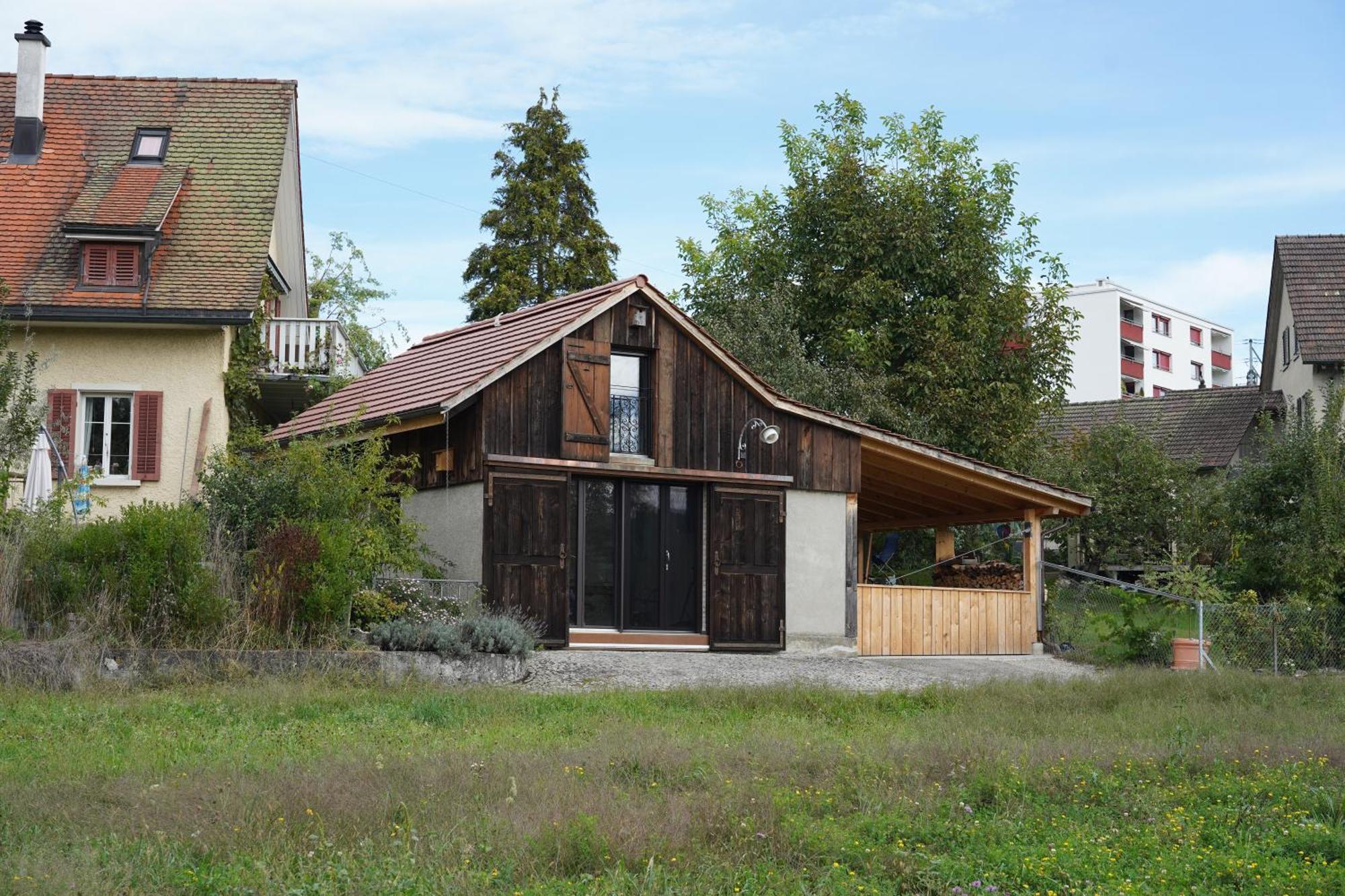 Tiny House Chez Claudine - Relaxen, Workspace, Naehe Thermen, Netflix, Free Parking & Wifi Brugg  Esterno foto
