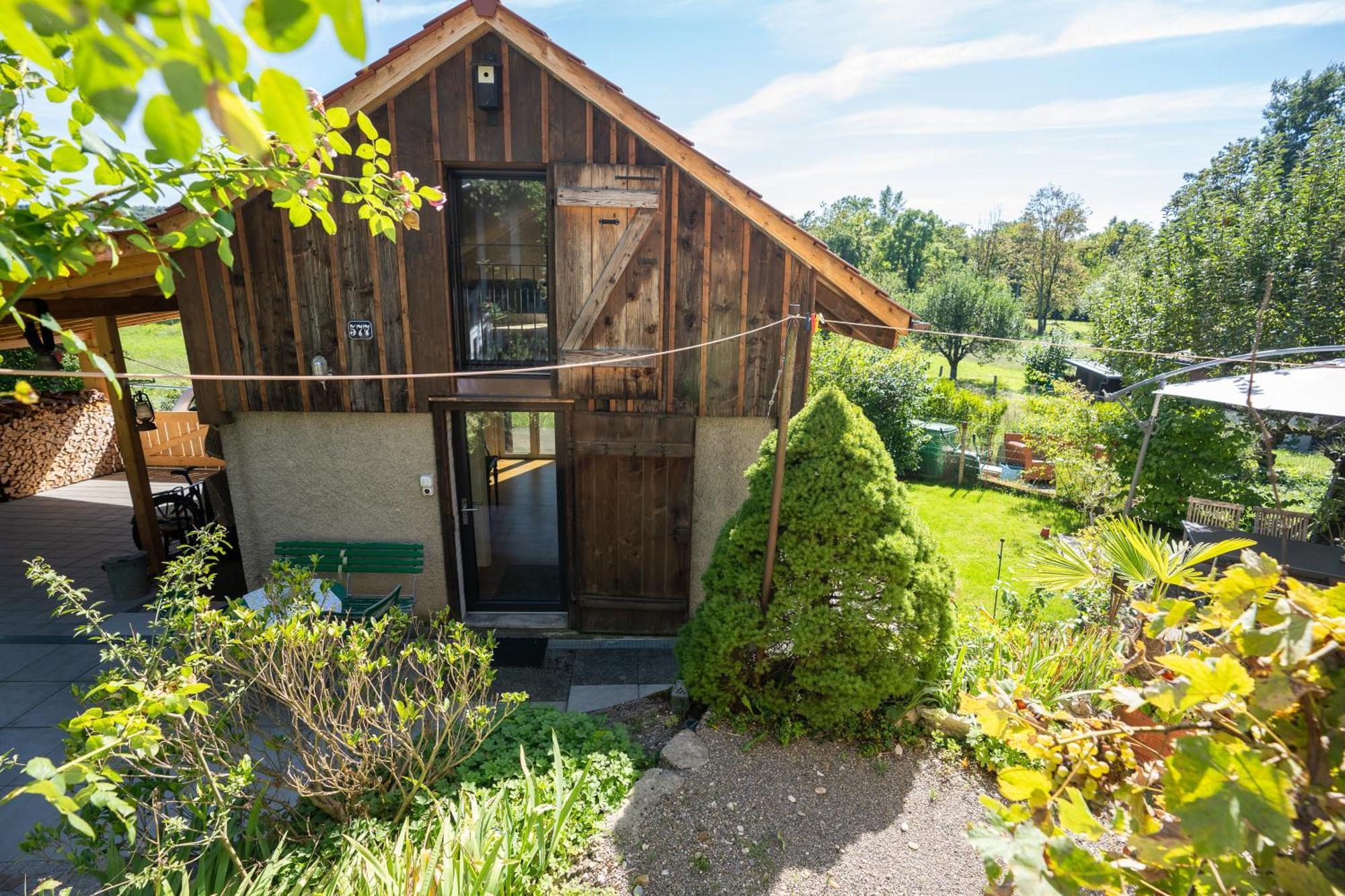 Tiny House Chez Claudine - Relaxen, Workspace, Naehe Thermen, Netflix, Free Parking & Wifi Brugg  Esterno foto