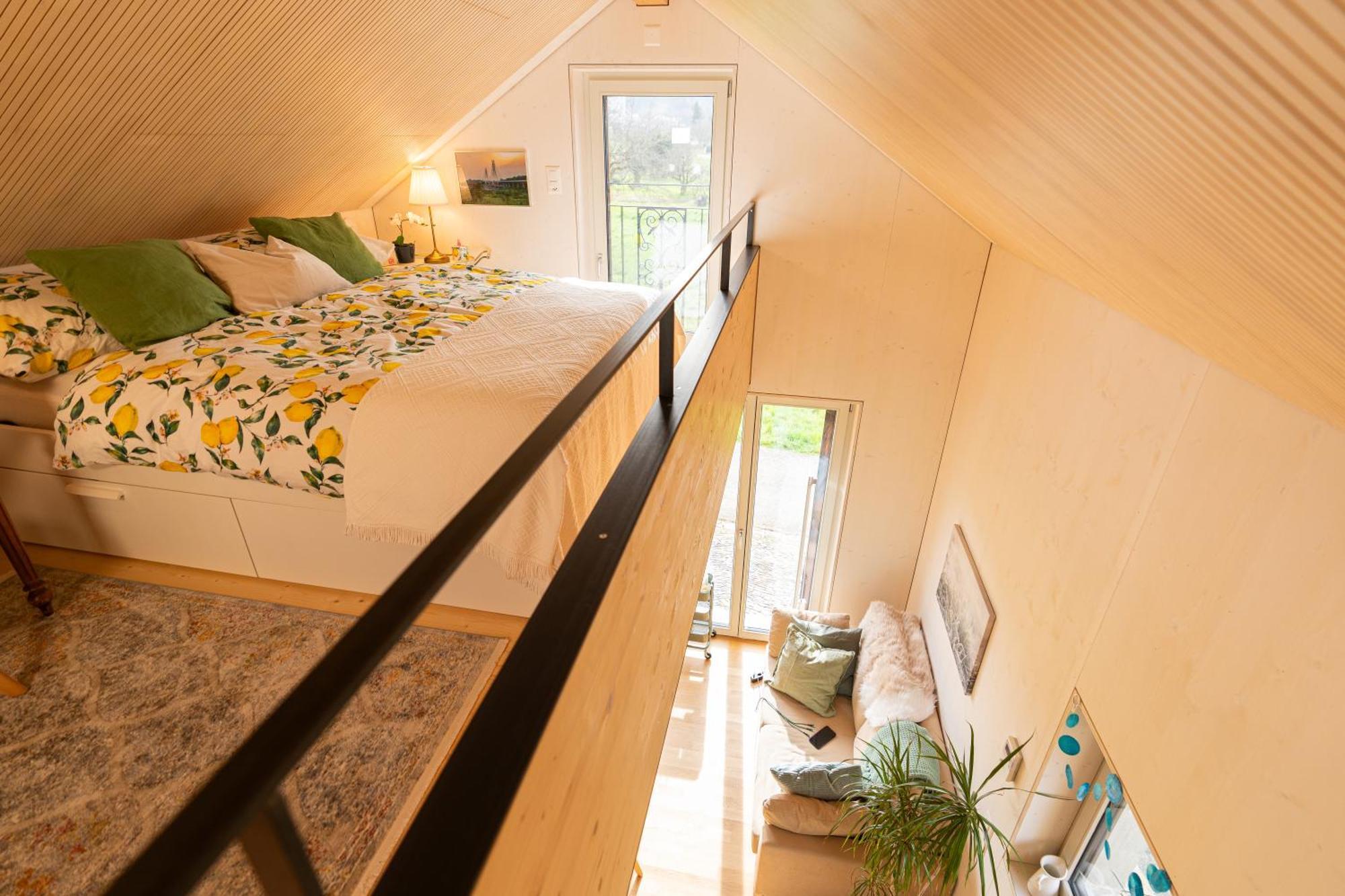 Tiny House Chez Claudine - Relaxen, Workspace, Naehe Thermen, Netflix, Free Parking & Wifi Brugg  Esterno foto