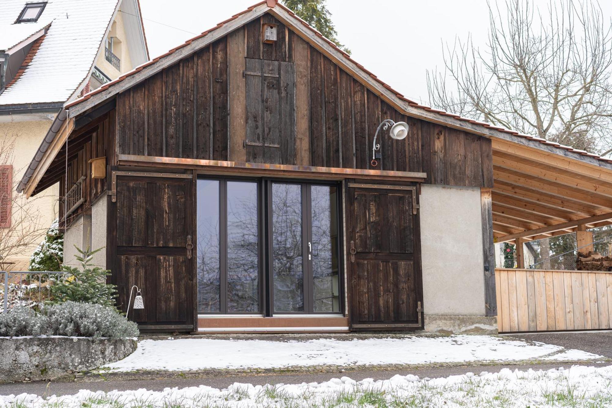 Tiny House Chez Claudine - Relaxen, Workspace, Naehe Thermen, Netflix, Free Parking & Wifi Brugg  Esterno foto